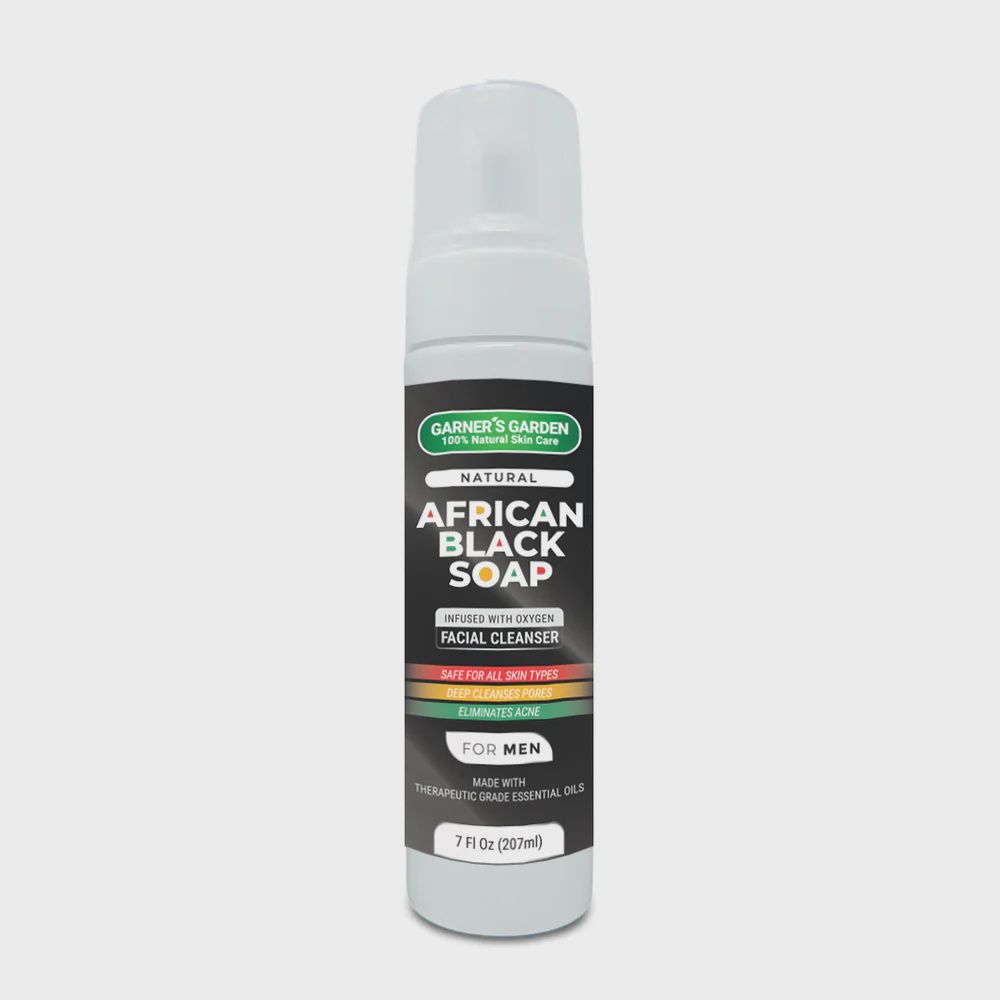 Garner’s Garden African Black Soap Foaming Cleanser
