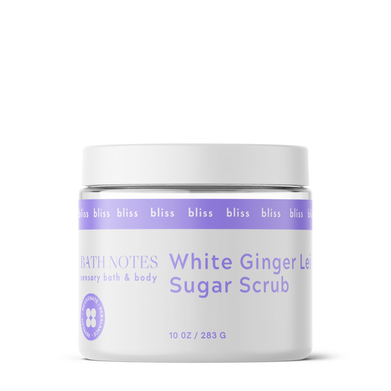 Bath Notes White Ginger Lei Sugar Scrub
