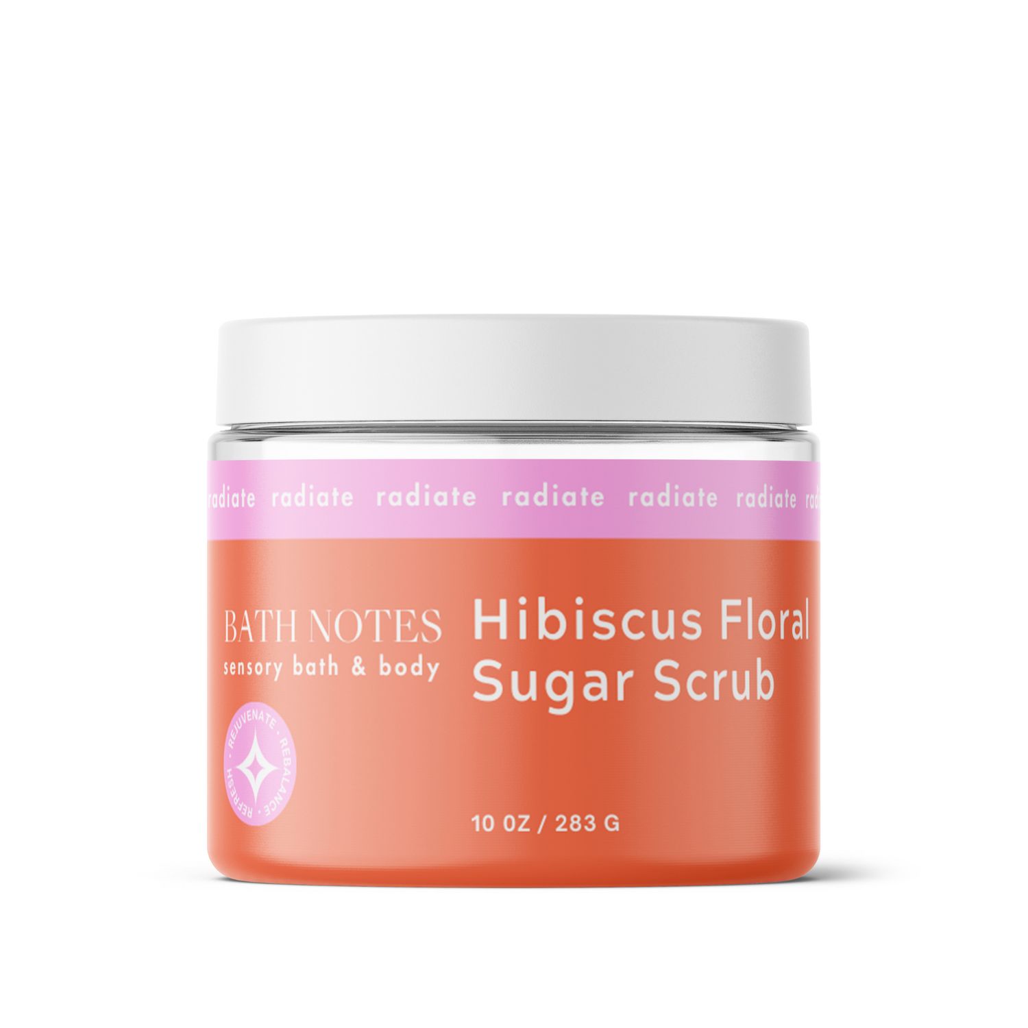 Bath Notes Hibiscus Floral Sugar Scrub