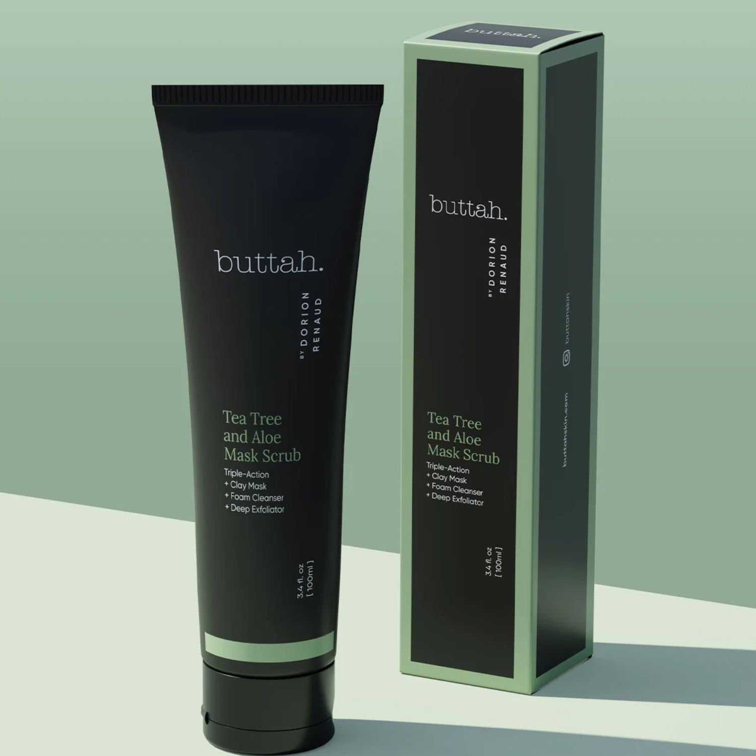 Buttah Tea Tree and Aloe Mask Scrub