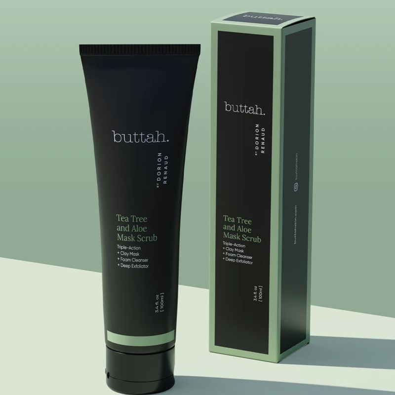 Buttah Tea Tree and Aloe Mask Scrub