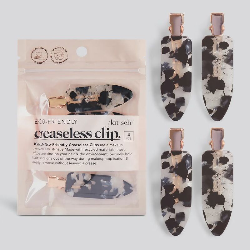 Kitsch Creaseless Clip - Black Terrazzo