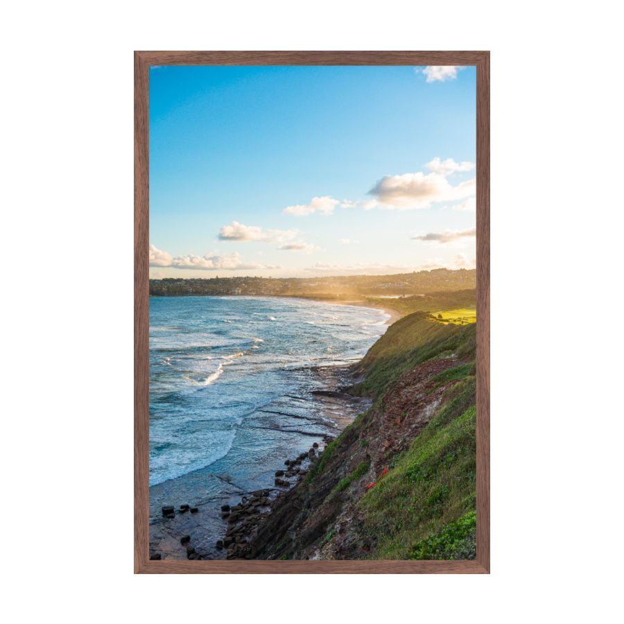 golden hour at long reef beach
