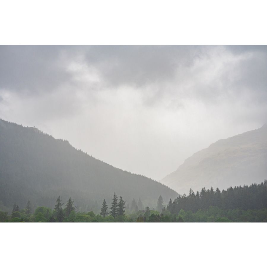 mountains at loch long