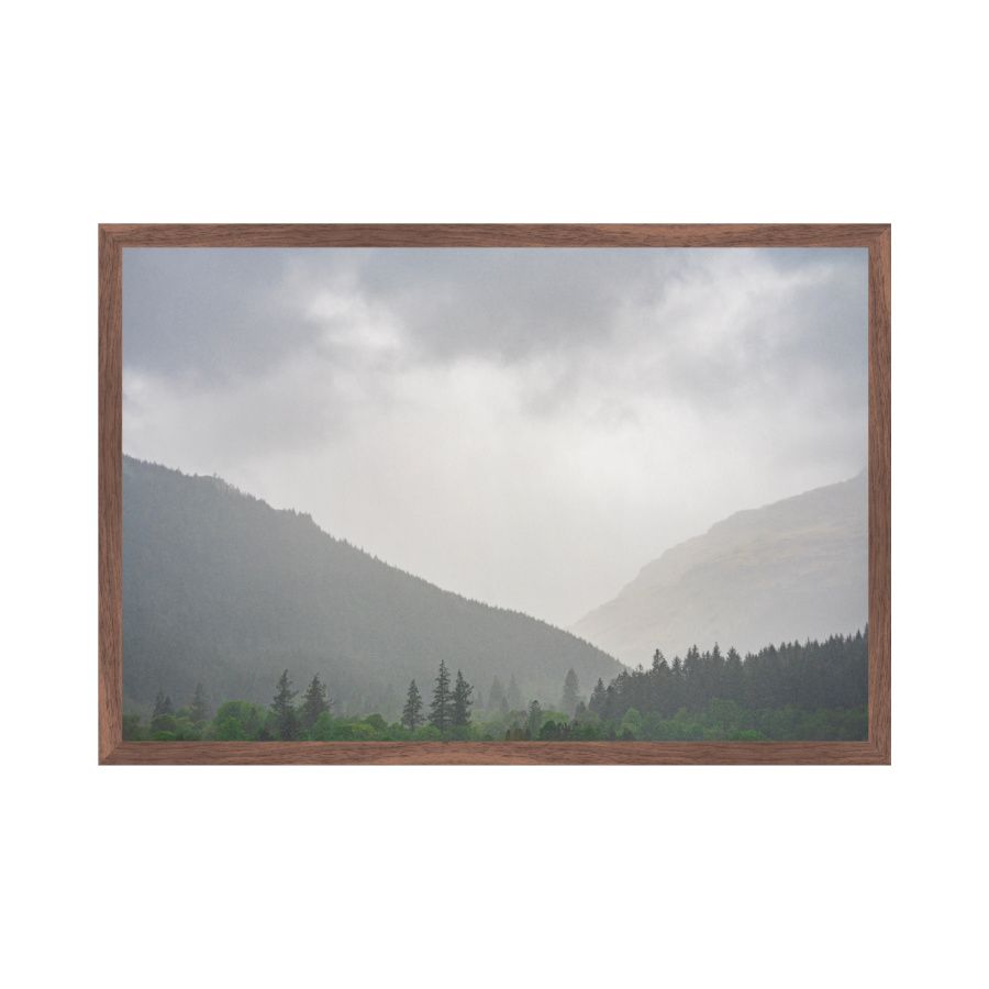 mountains at loch long