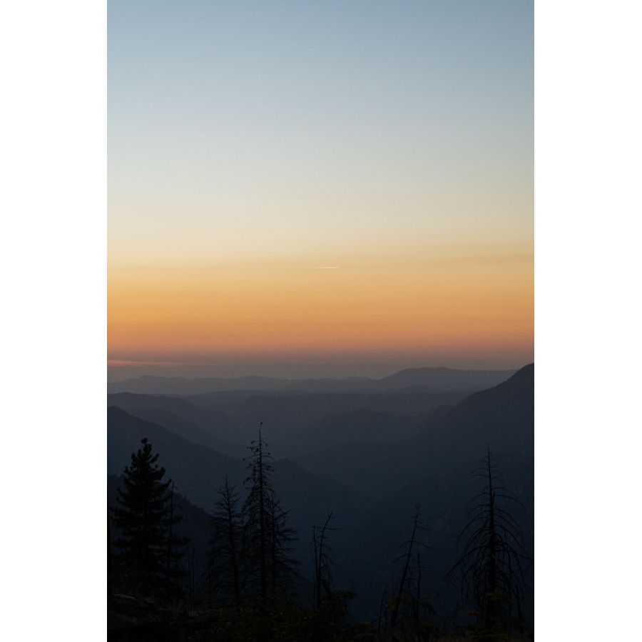 sierra nevada at sunset
