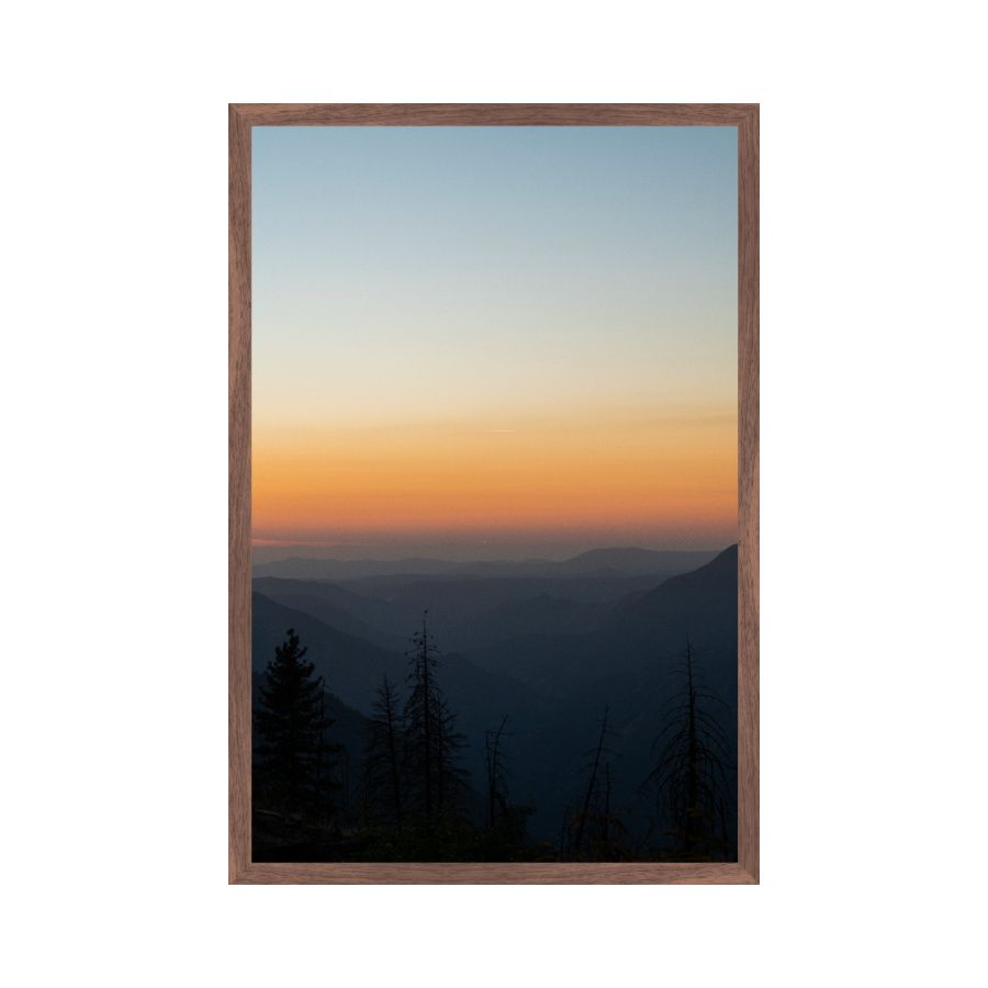 sierra nevada at sunset