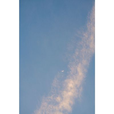 moon over the atlantic