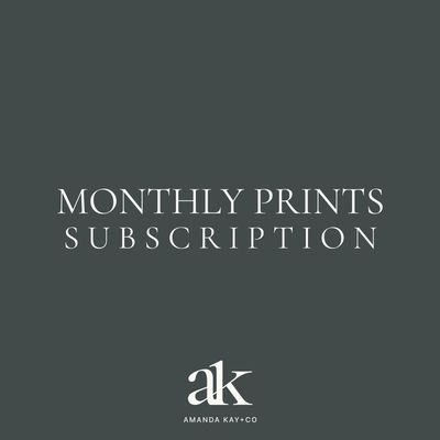 monthly prints subscription
