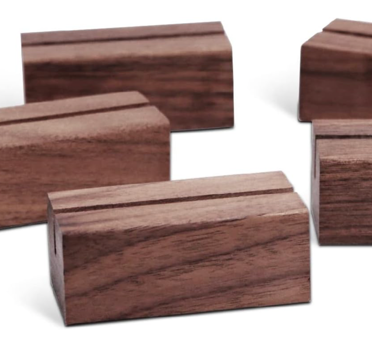 walnut wood stand *for calendar or monthly prints