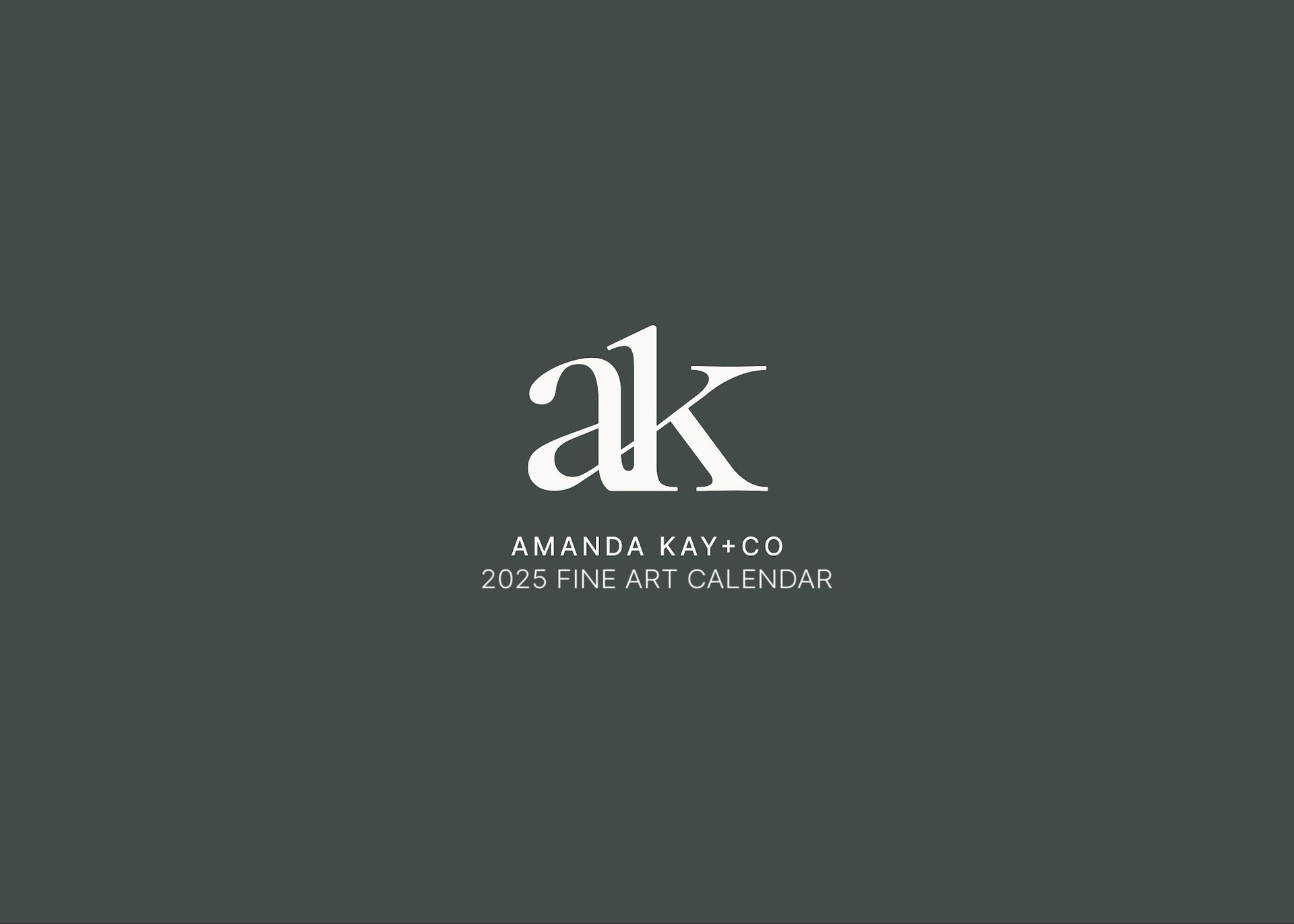 2025 fine art calendar - *physical 5x7 calendar