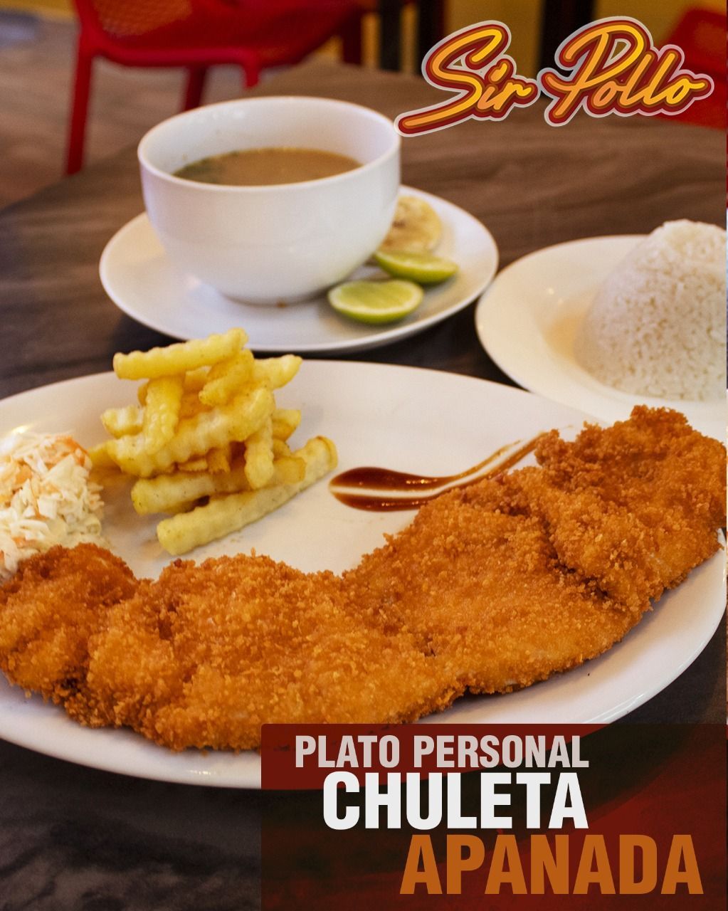 MILANESA DE CERDO APANADO