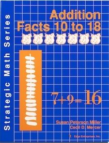 Addition Facts 10 to 18 (Soft Cover Manual)