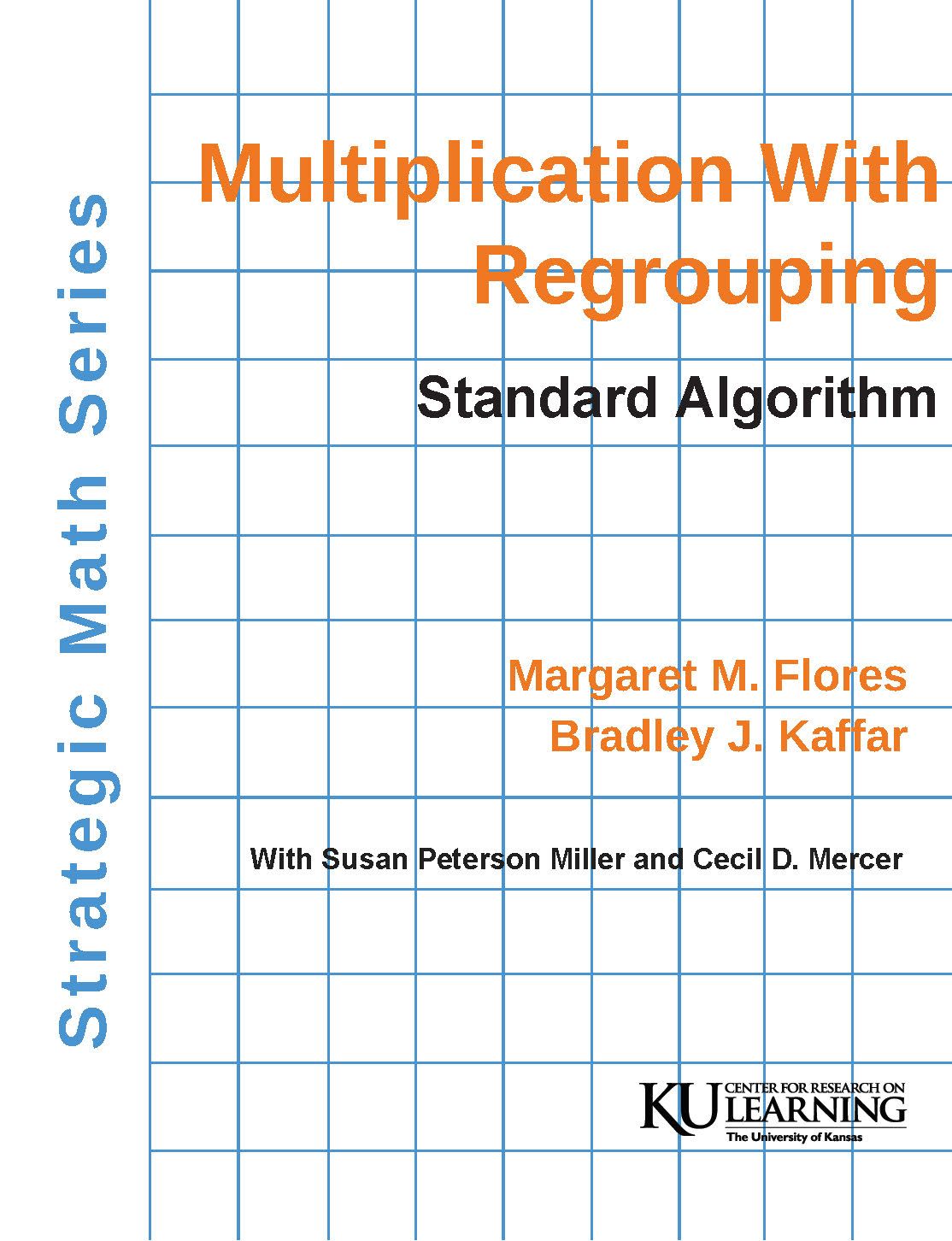 Multiplication with Regrouping: Standard Algorithm (PDF Download)