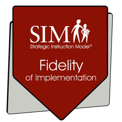 The Fidelity of Implementation Learning Strategies badge