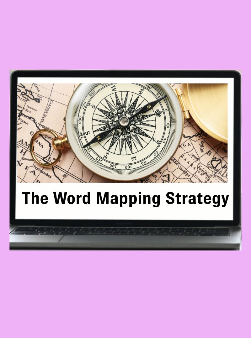 The Word Mapping Strategy Virtual Professional Learning Course in Canvas