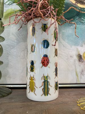 Beetles &amp; Bugs Vase
