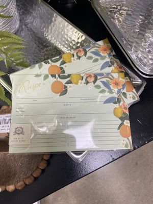 Citrus Grove Recipe Card