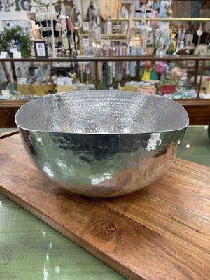 Hammered Square Bowl 13&quot; #