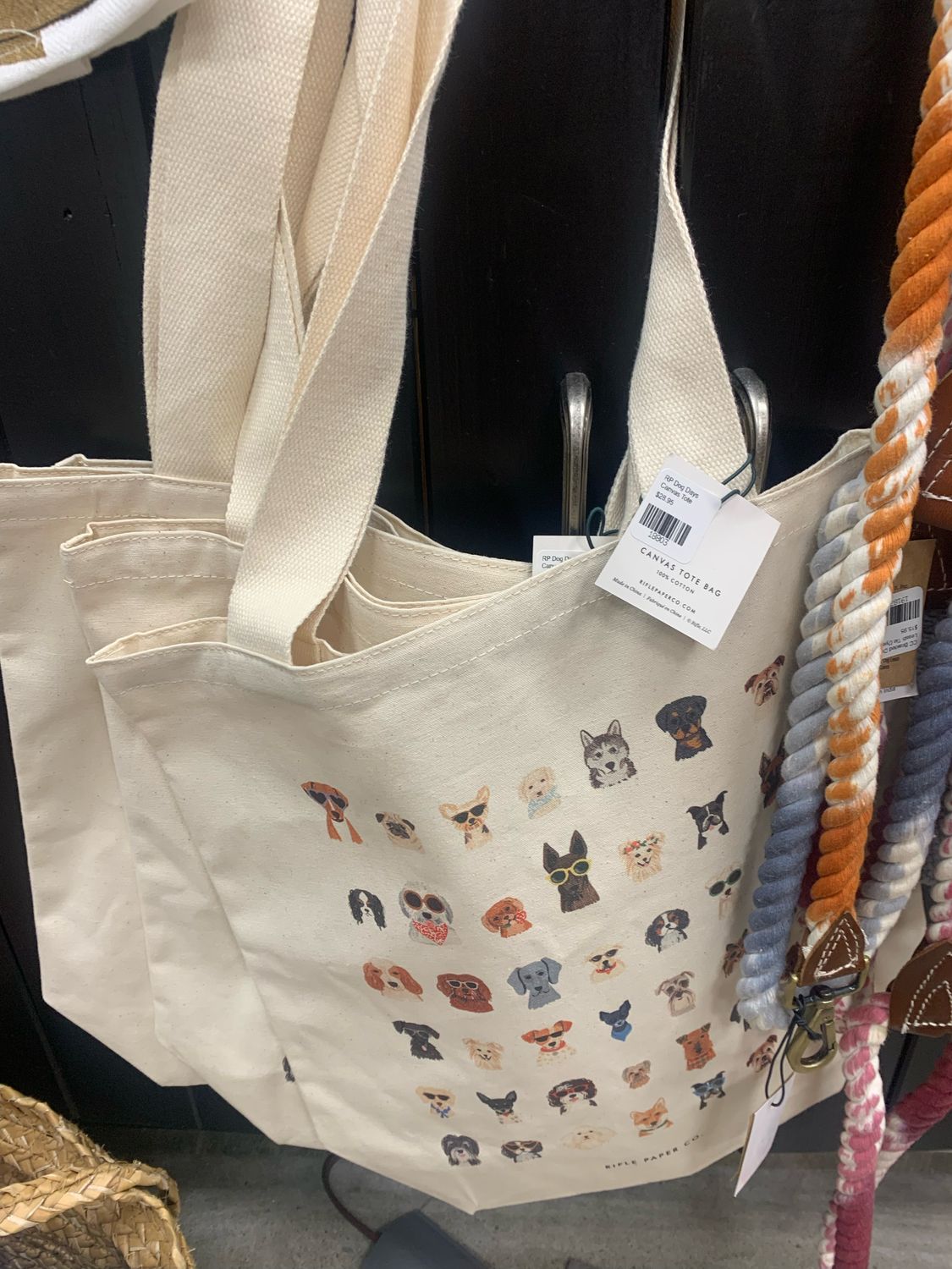 RP  Dog Days Canvas Tote