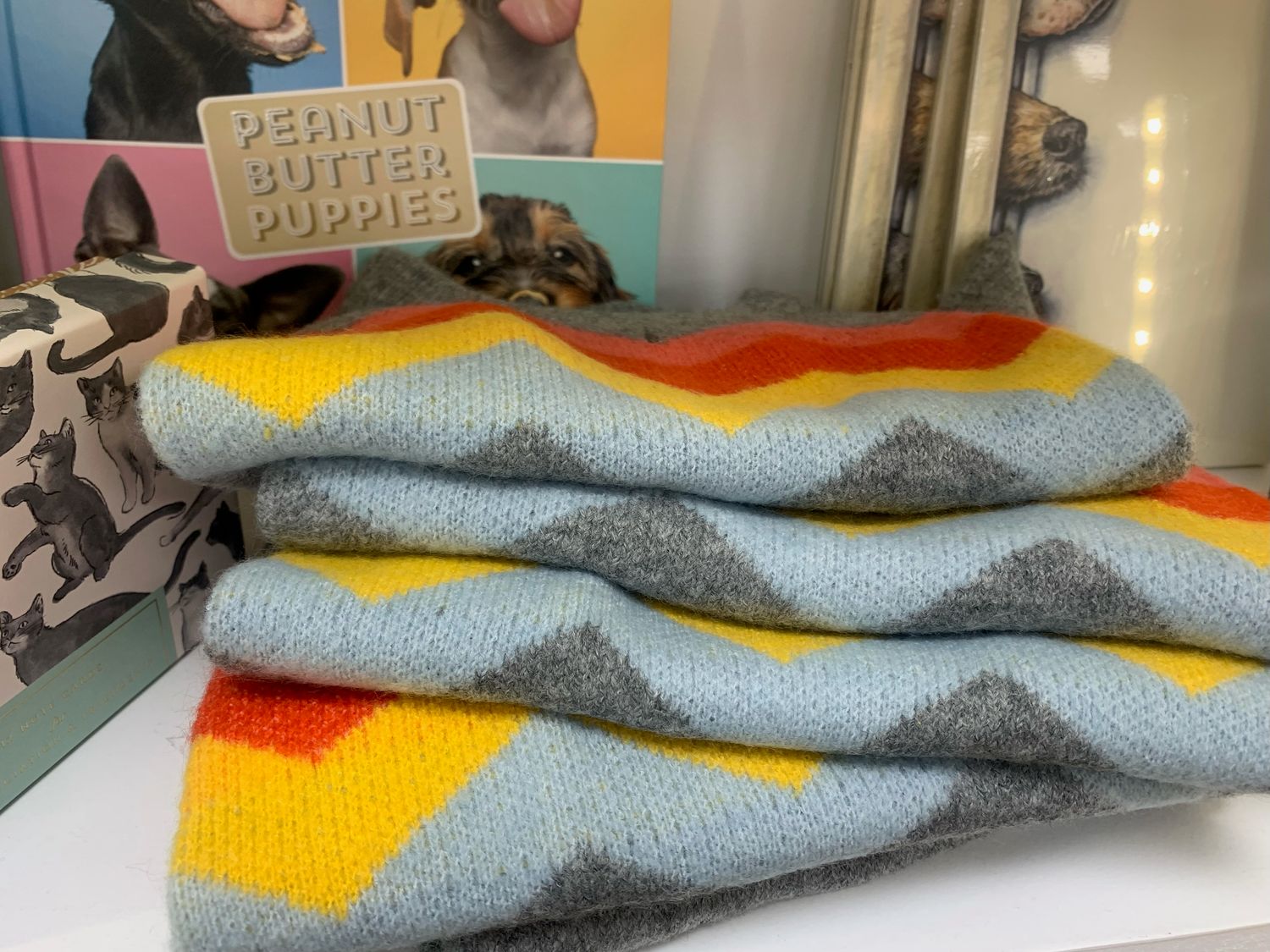 THML Chevron Striped Dog Sweater