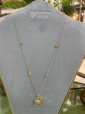 WP Kristal Grounding Center Necklace