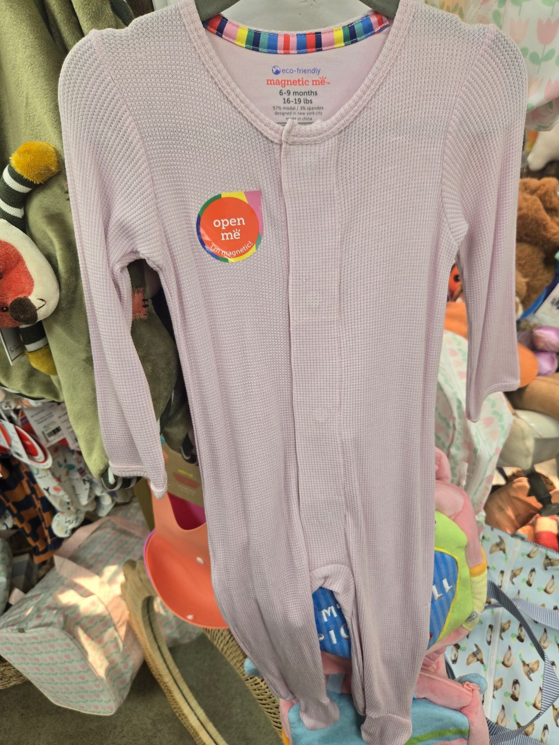 ME Lilac Waffle 3-6M