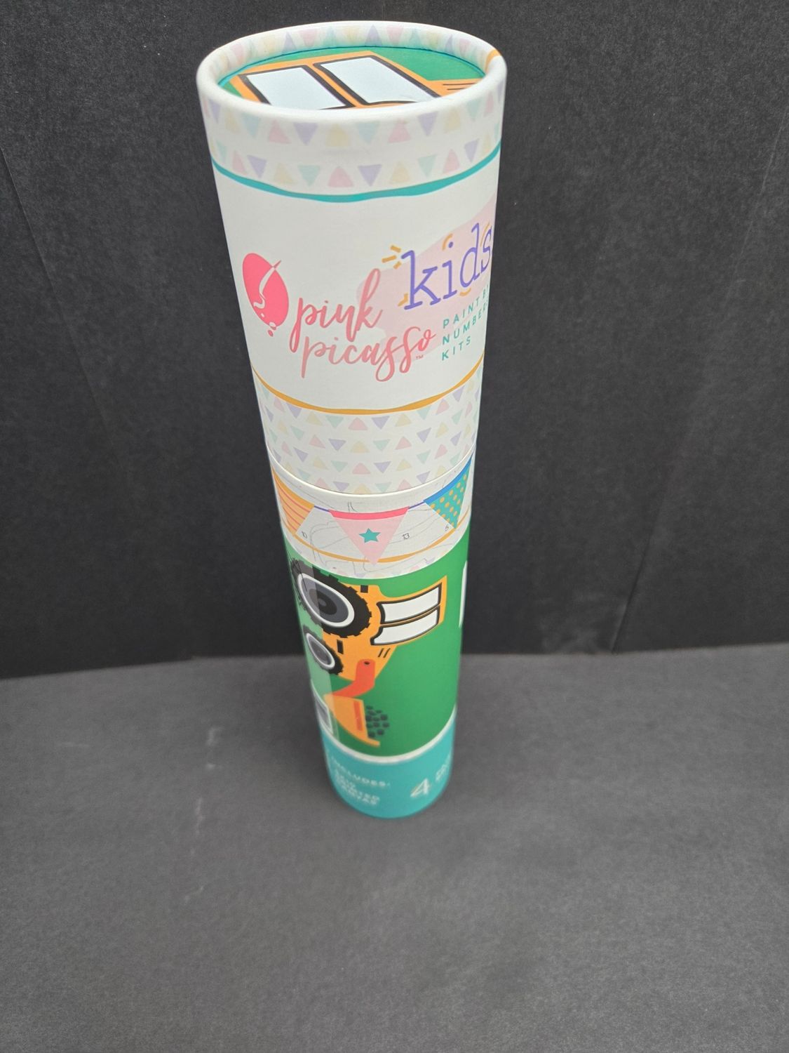 Kids Paint by Number, Design: Tractor