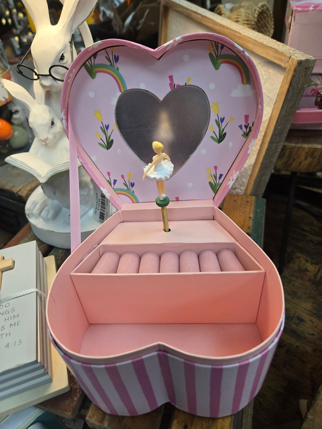 MP Heart Jewelry Music Box