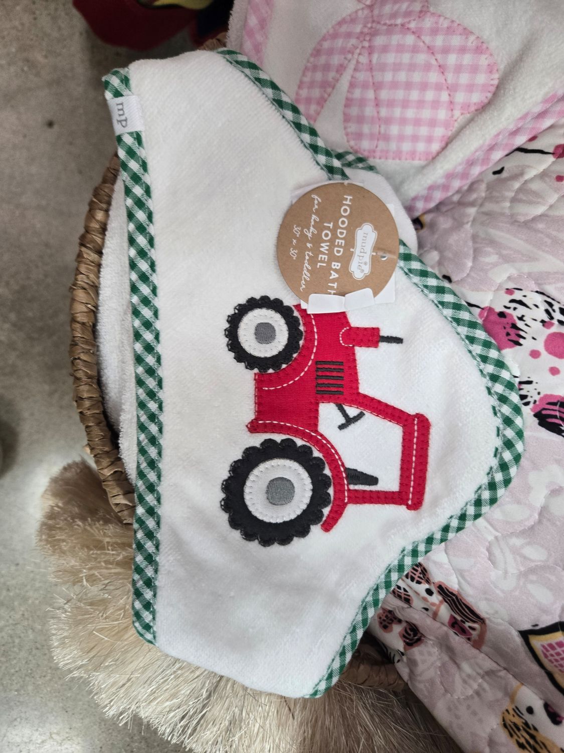 MP Tractor Hooded Towel #