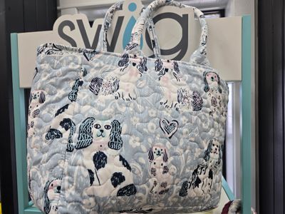 IMH Quilted Tote Bag