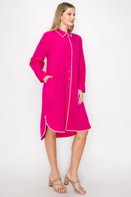 JOH Fuchsia Janelle Tunic Dress