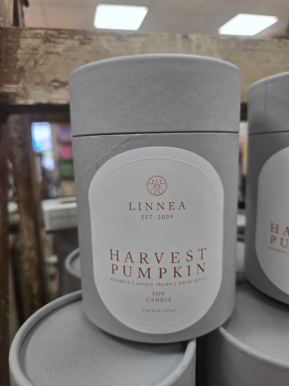 LN 2 Wick Candle, Scent: Harvest Pumpkin