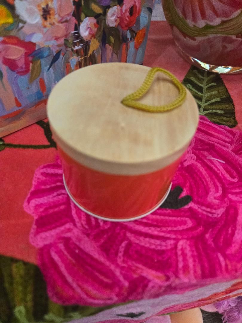 CC Tin Candle, Scent: Aperol Spritz
