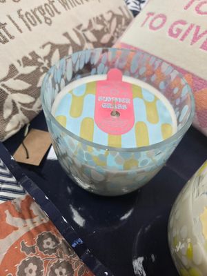 CC Glass Candle