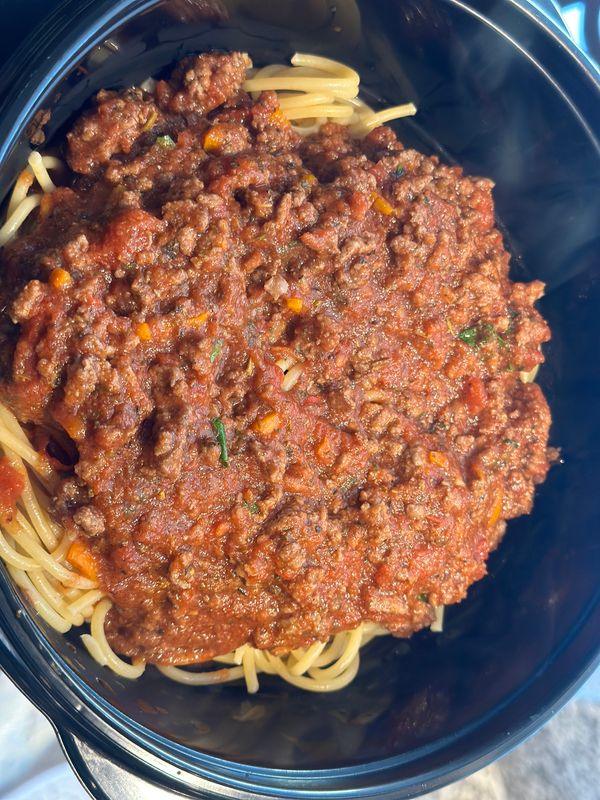Spaghetti &amp; Meat Sauce