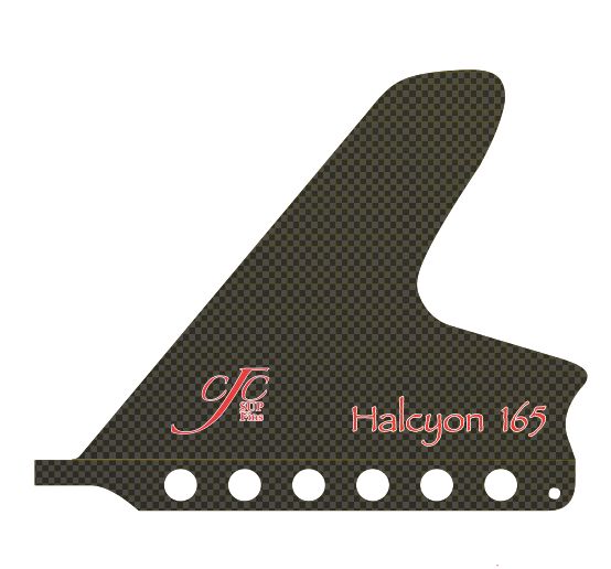 CJC SUP FINS , Size: Halcyon 165
