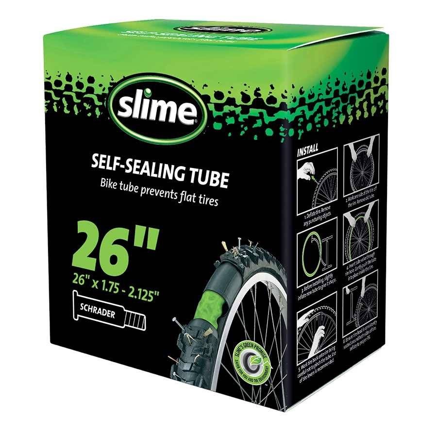 Slime, Smart, Inner Tube, 26x1.75-2.125, Schrader