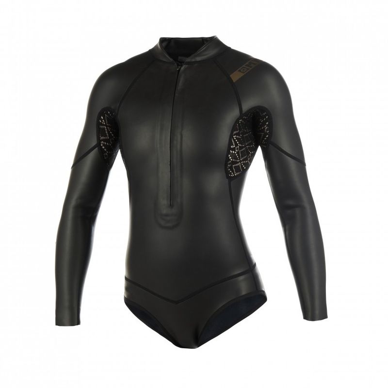 Diva black series Longarm super shorty front-zip (3/2) M