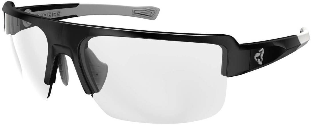 SEVENTH POLY BLACK-GREY / CLEAR LENS ANTI-FOG