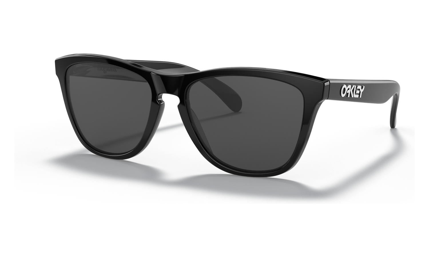 Frogskins Polished Black w/ Grey