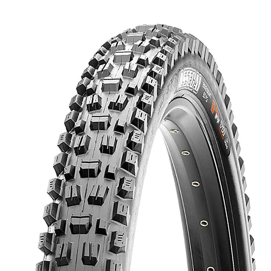 Maxxis, Assegai, Tire, 29&#39;&#39;x2.50, Folding, Tubeless Ready, 3C Maxx Grip, 2-ply, Wide Trail, 60TPI, Black