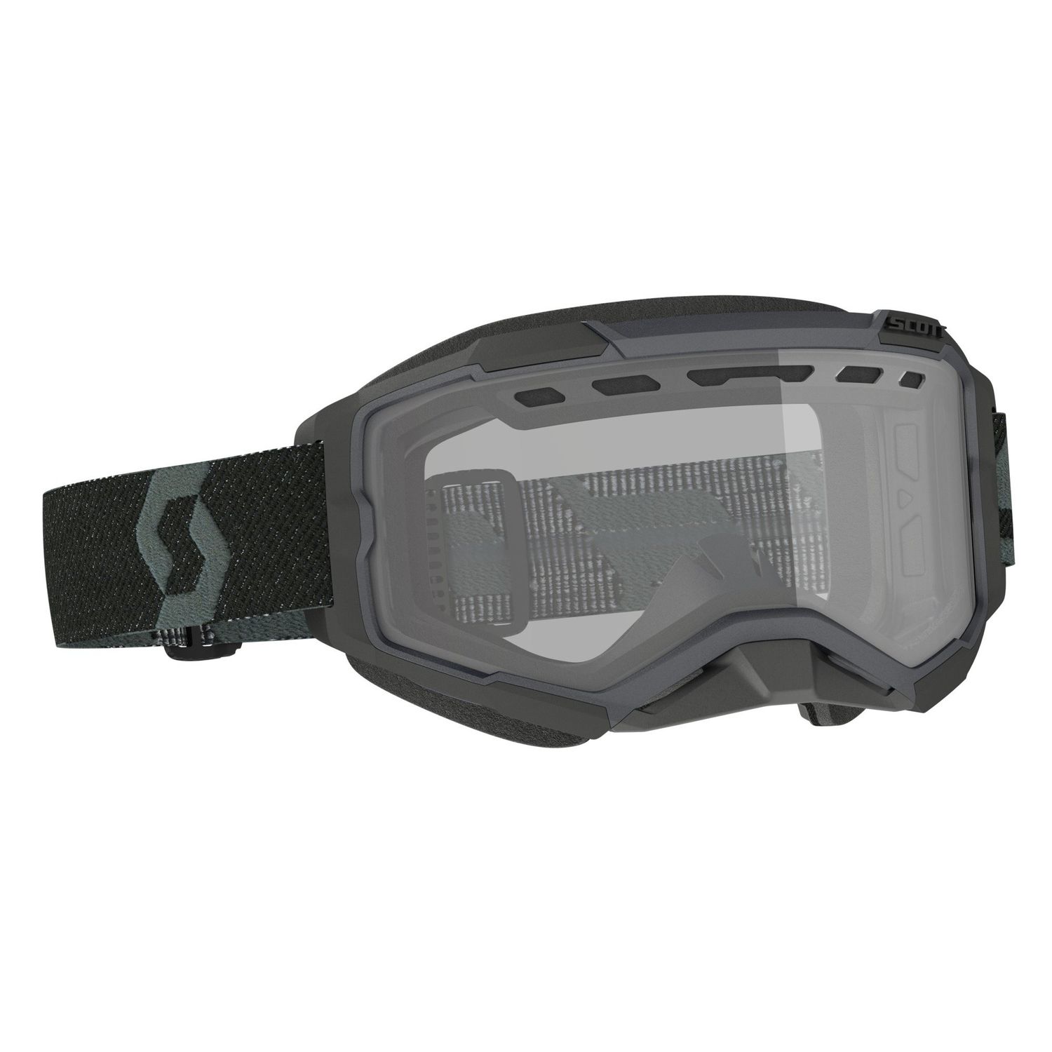 Fury Snow Cross black/clear
