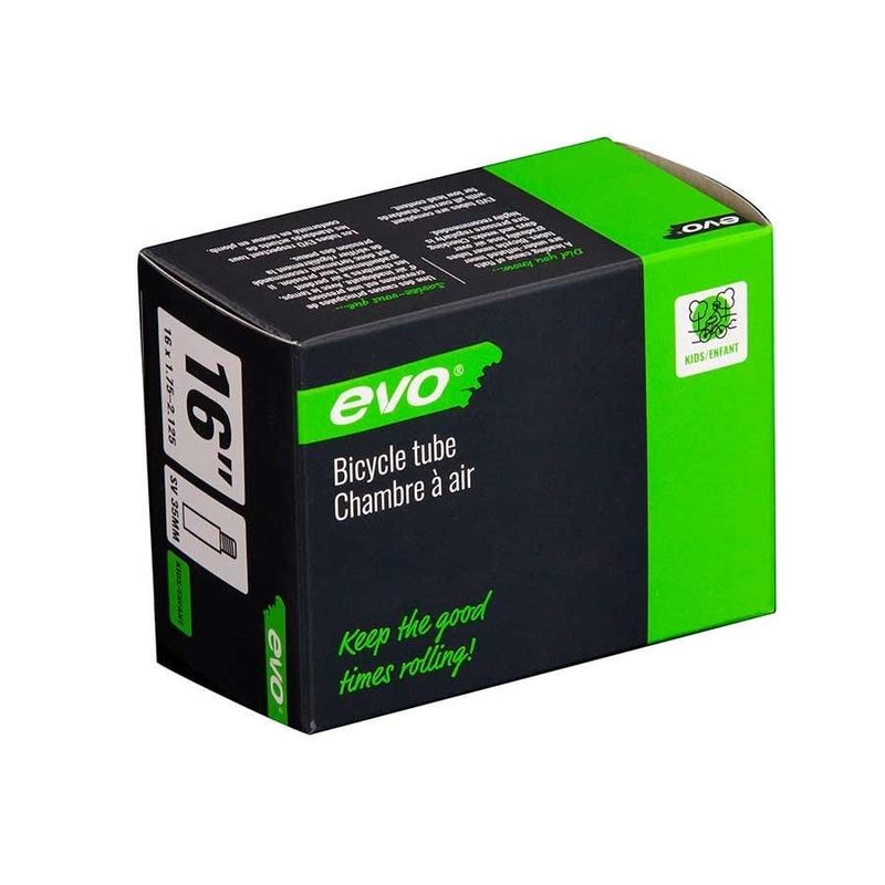 EVO, SV, Tube, Schrader, Length: 35mm, 16&#39;&#39;, 1.75-2.125