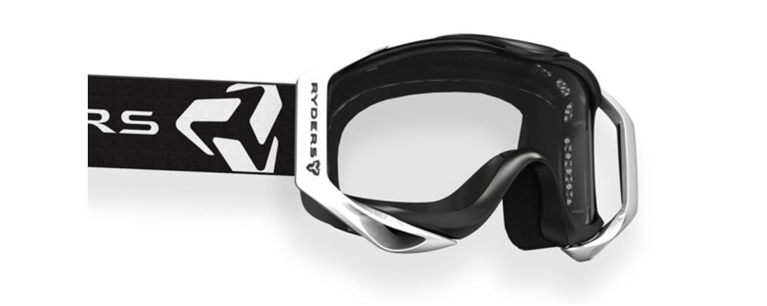 TALLCAN BLACK-WHITE / CLEAR DOUBLE LENS