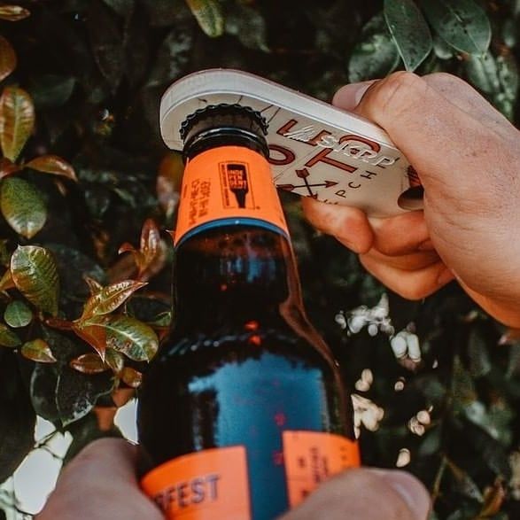 Recycled Snowboard Bottle Opener