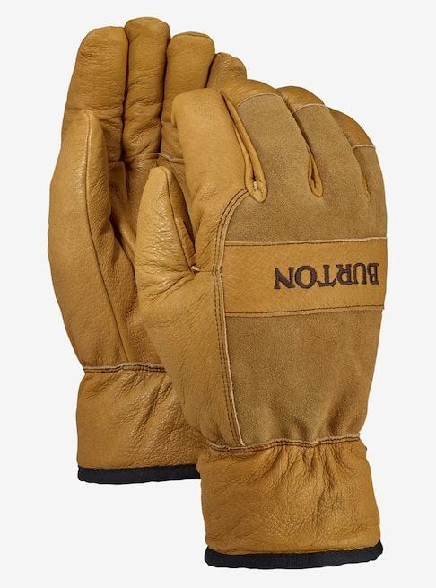 BURTON LIFTY GLOVE, Color: RAW HIDE, Size: S