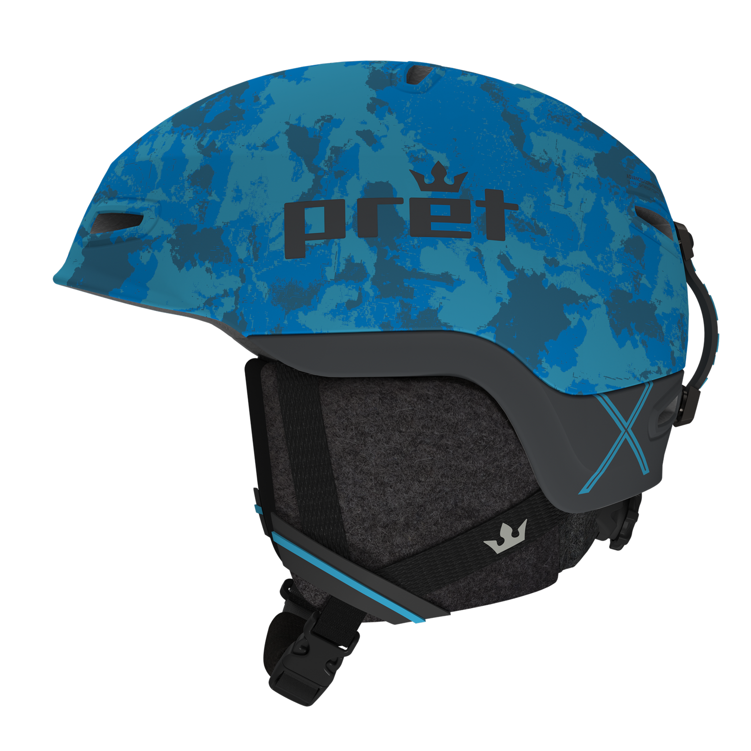 Moxie X Helmet, Color: Blue Storm, Size: S