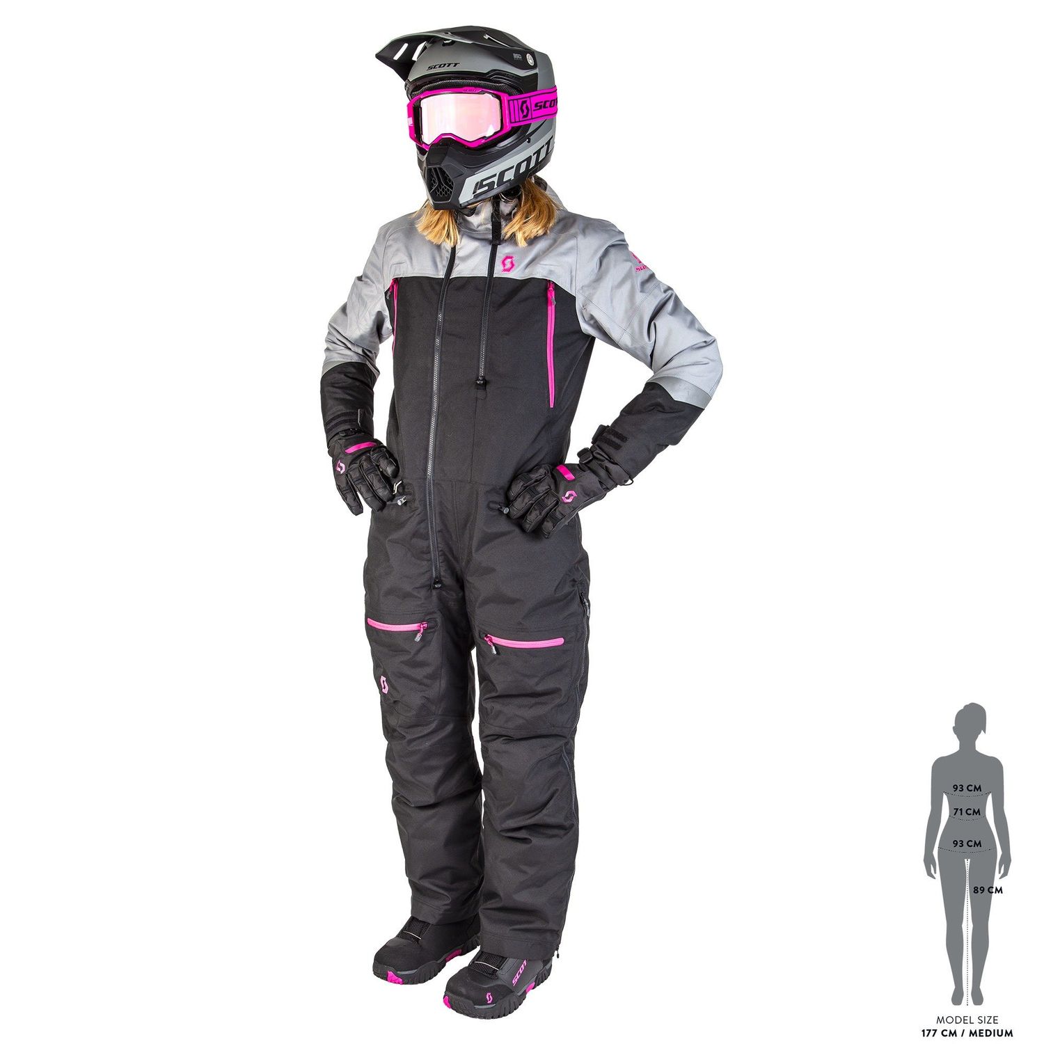  Roop Dryo Monosuit W&#39;s, Color: Black/Neutral, Size: L