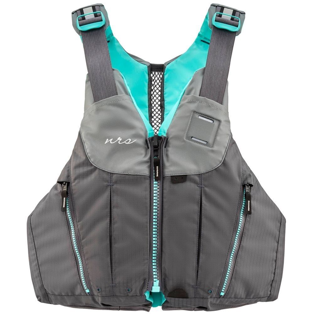 NRS Women&#39;s Nora PFD, Color: Charcoal, Size: XS/M